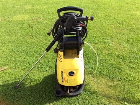 A diesel engine or an electric motor works to power the power washer. Heavy Duty Karcher HD 650SX Power washer | in Broughty ...