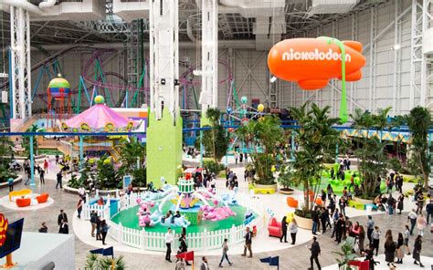 Nickelodeon Universe A Massive Indoor Theme Park Just Opened Outside