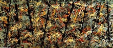 Jackson Pollock >> Blue Poles. Number 11 | (Oil, artwork, reproduction ...