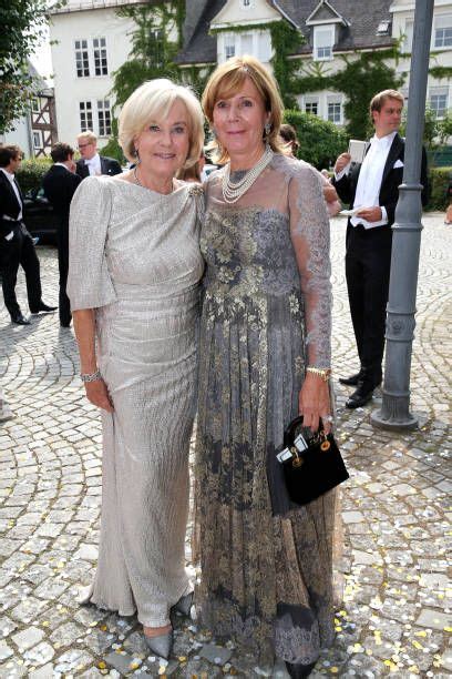 Inge Wrede Lanz And Princess Ursula Uschi Von Bayern During The