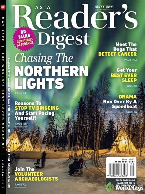 Readers Digest Asia May 2022 Pdf Digital Magazines