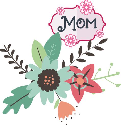Mothers Day Clip Art For Fall Design Icon For Super Mom For Mothers