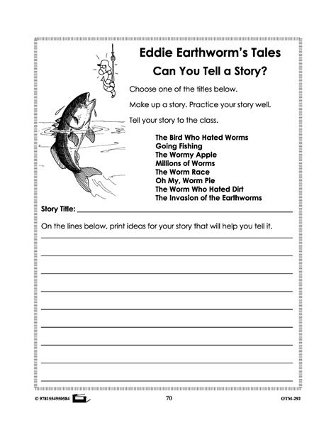 Creative Writing Template Worksheet Digital Worksheets Library