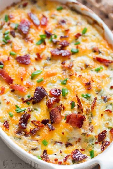 Cream Cheese Dip With Bacon And Cheddar Currytrail
