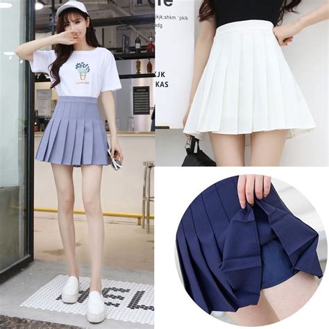 Tennis Skirts With Shorts Underneath Sports Athletic Skort Skirt For