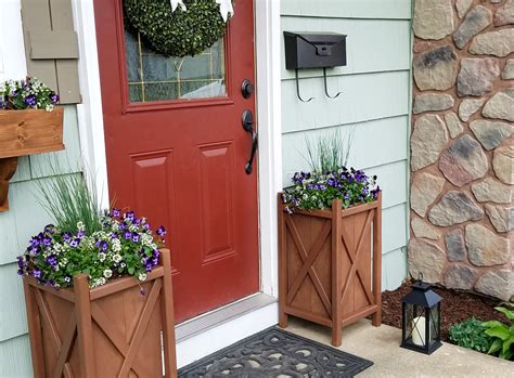 Diy Planter For Curb Appeal And Garden Design Prodigal Pieces