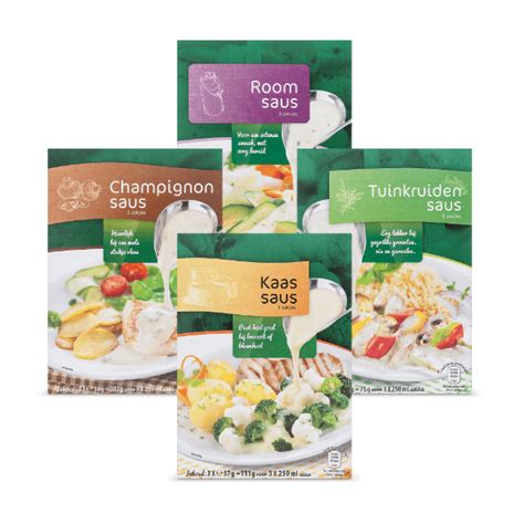 Culinaire Sauzen Assortiment Voordelig Bij Aldi