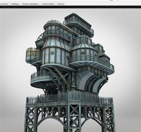 Pin By Jerry Frey On Steampunk Architecture Steampunk Building