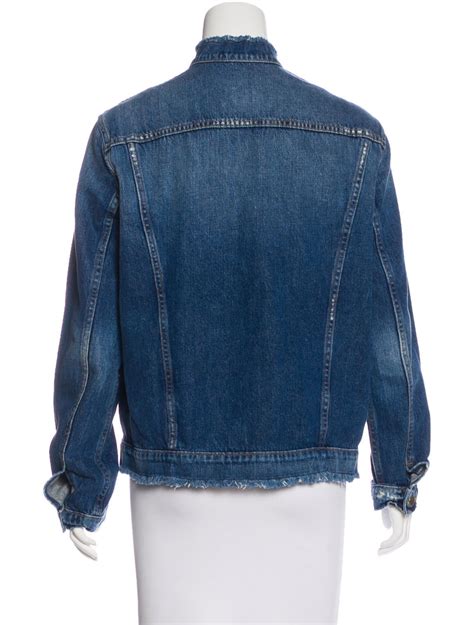 Download Frame Denim Denim Button-Up Jacket w/ Tags - Clothing ...