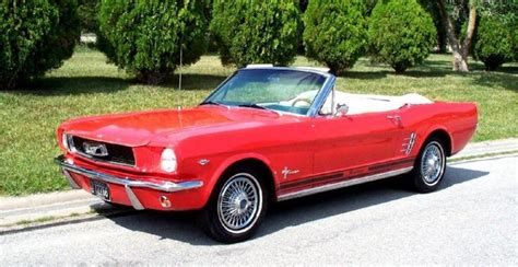 60s Mustang Convertible Cherry Red Autoerotica Pinterest