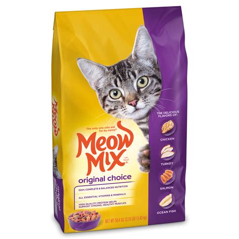 Original Choice Dry Cat Food Meow Mix
