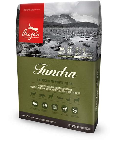 Orijen pet food products have always been known to use only the best quality ingredients. Orijen - Tundra Review - Cat Food - Pet Food Reviewer