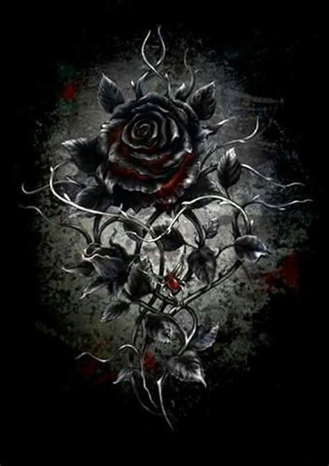 Pin By ᶰᵃᶰᶜʸ ᵍᵒᶰᶻᵃˡᵉᶻ On ᴅᴀʀᴋ ᴘɪᴄ ᴜʀᴇꜱ Rose Art Gothic Artwork Gothic Fantasy Art