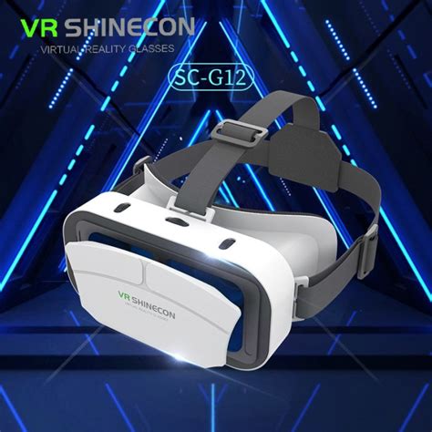 Vr Vr Vr Box 3d Imax Giant Screen Virtual Reality Glasses Shinecon G12 G10 Shopee Malaysia