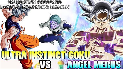 Dragon Ball Super Ultra Instinct Goku Vs Angel Merus Soundtrack Youtube