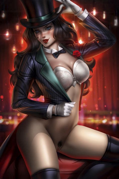 Rule 34 1girls Ayyasap Black Hair Blue Eyes Bottomless Clitoris Dc Dc Comics Female Female