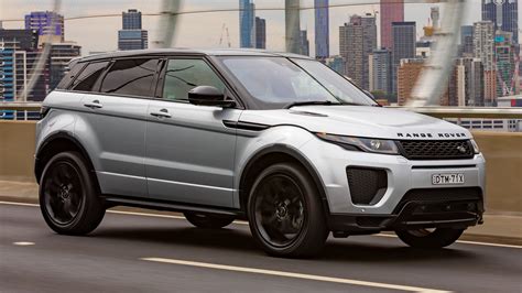 2018 Range Rover Evoque Dynamic Black Design Pack Au Wallpapers And