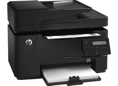 Because of its low paper capacity and lack of a duplexer and manual feed, it's a little smaller than either the canon or samsung models. Nuova HP LaserJet Pro M127fn - (CZ181A) | Stampanti HP