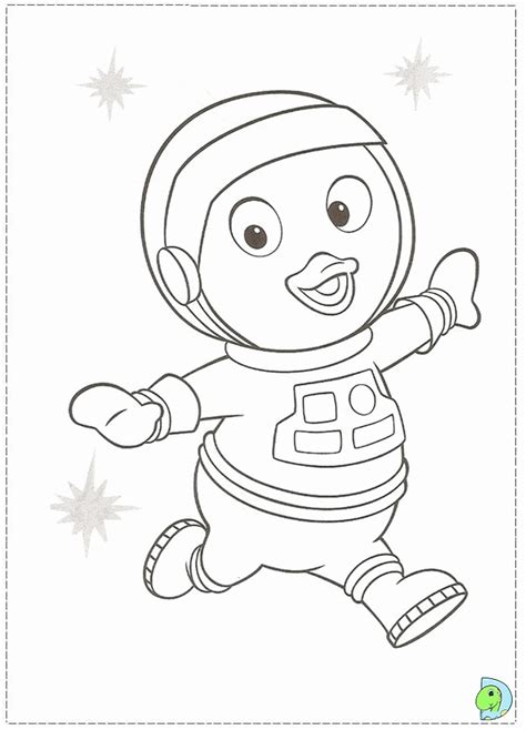 Backyardigans Coloring Page To Print Coloring Home