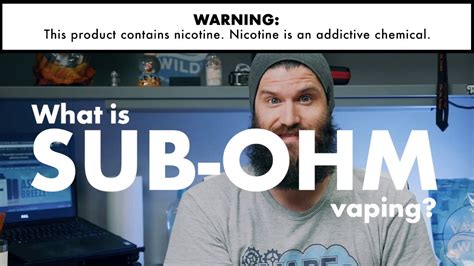 What Is Sub Ohm Vaping A Guide To Sub Ohm Tanks Youtube