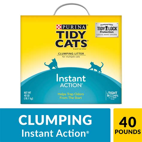 Purina Tidy Cats Clumping Cat Litter Instant Action Multi Cat Litter