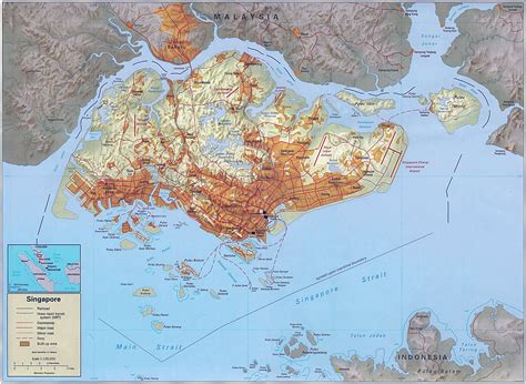 Singapore map by googlemaps engine: Singapore | Expatypus