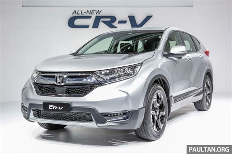 2017 Honda Cr V Launched In Malaysia Three 15l Turbo One 20l Na