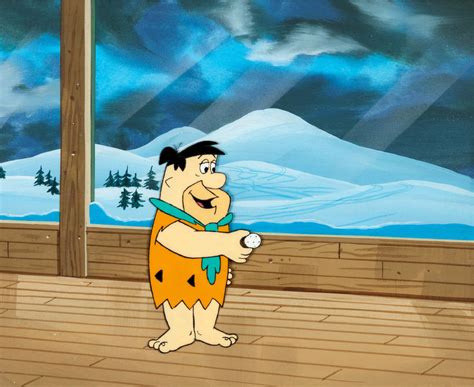 Fred Flintstone At Office Comic Wallpaper Wallpapersok