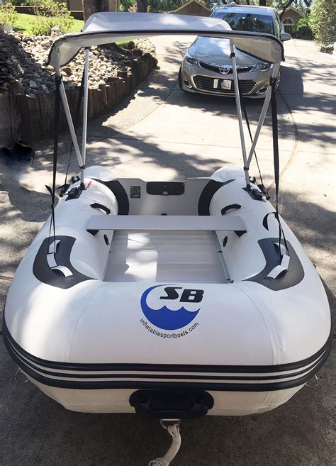 Dinghy Inflatable Boat Bimini Canopy Inflatable Sport Boats