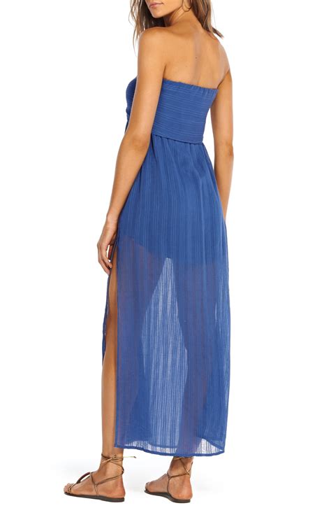 Vix Klein Tess Cover Up Maxi Dress In Blue Save 41 Lyst