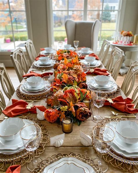 Beautiful Harvest Tablescape Martha Stewart Fall Tablescape