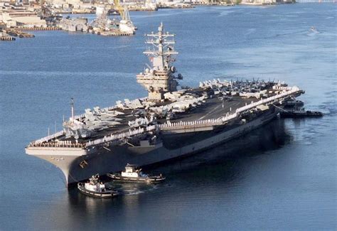 Uss Ronald Reagan Cvn 76 Nuclear Powered Aircraft Carrier Pictures
