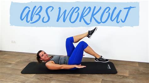 10 Minute Beginner Abs Workout Beginner Abs Exercises At Home To