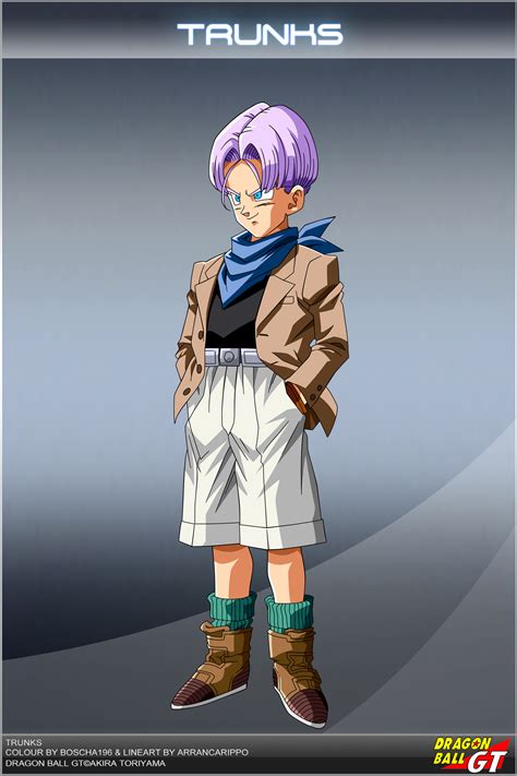 Dragon Ball Gt Trunks By Dbcproject On Deviantart
