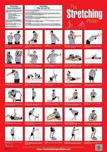 Quot The Poster Quot Various Key Stretches For The Entire Body For A