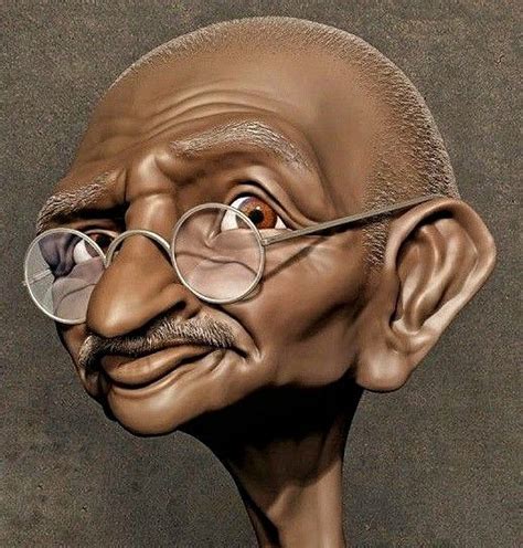 Mahatma Gandhi Caricature Sketch Caricature Artist Funny Caricatures Celebrity Caricatures