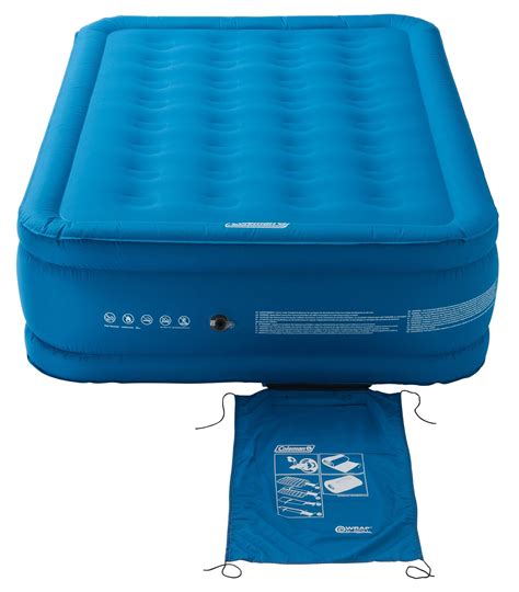 Coleman Airbed Extra Durable Singledoubleraised Double Camping Bed