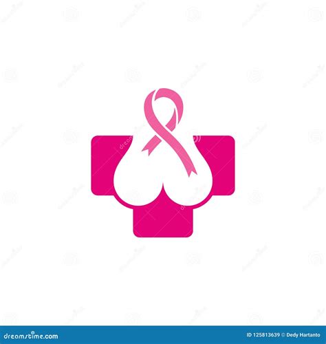 Women Breast Cancer Logo Stock Vector Illustration Of Logo 125813639