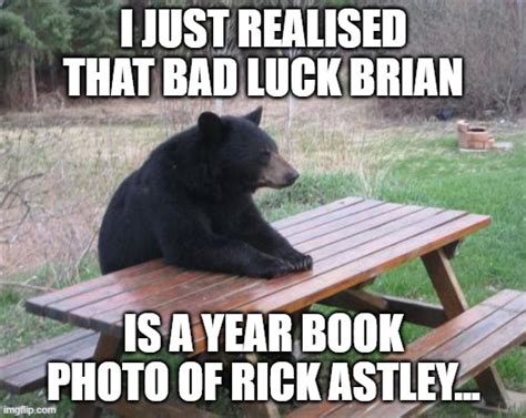 Bad Luck Bear Meme Imgflip