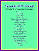 Pictures of Boot Camp Exercise Routines