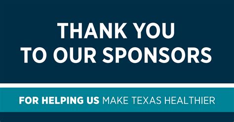Thank You To Our Sponsors Hsc At Fort Worth