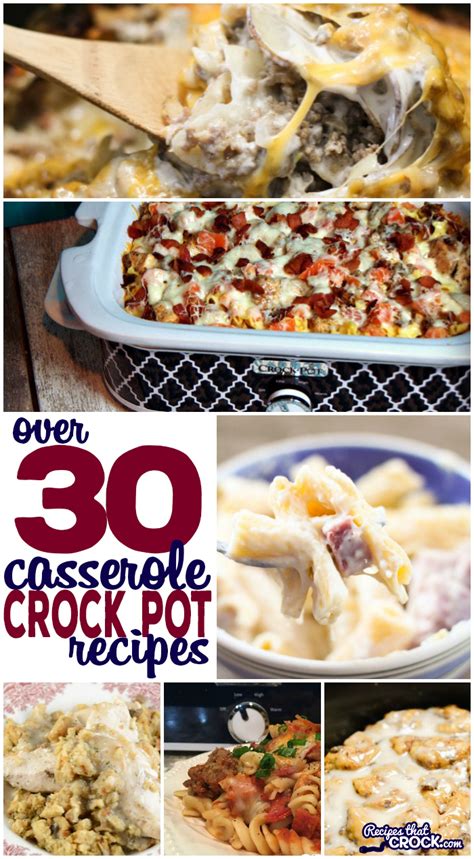 Refrigerate overnight, and then toss all the ingredients in a crock pot the next morning. Easy Crock Pot Casserole Recipes - Recipes That Crock!