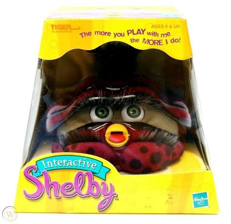 Vintage Tiger Electronics Interactive Ladybug Shelby Furby Clam New