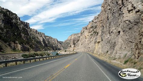 Video Scenic Drive Wind River Canyon In Wyoming Backroads Vanner