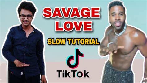 savage love tiktok dance tutorial jason derulo step by step for beginners youtube