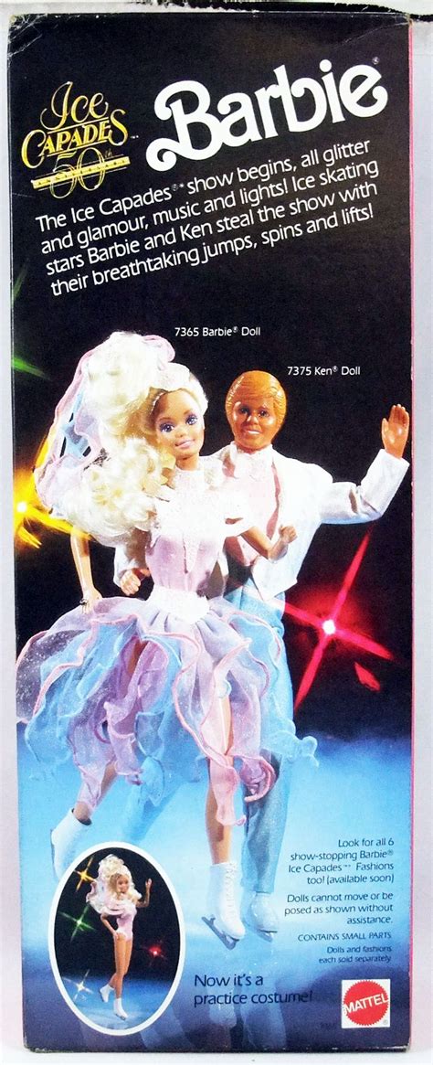 barbie barbie ice capades 50th anniversary mattel 1989 ref 7365