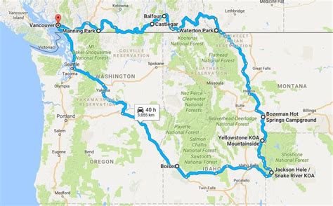 Our National Park Road Trip From Vancouver To Yellowstone National