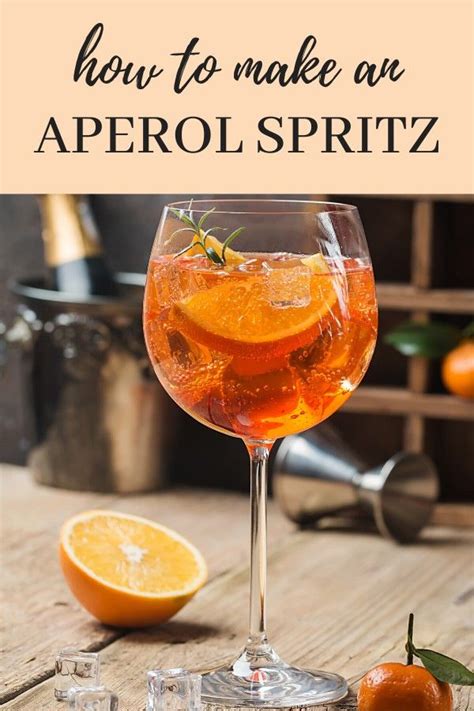 How To Make An Aperol Spritz Aperol Spritz Aperol Aperol Spritz Recipe