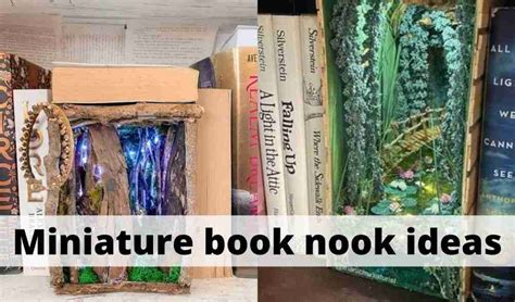 12 Insanely Beautiful Miniature Book Nooks Thatll Add Some Magic To