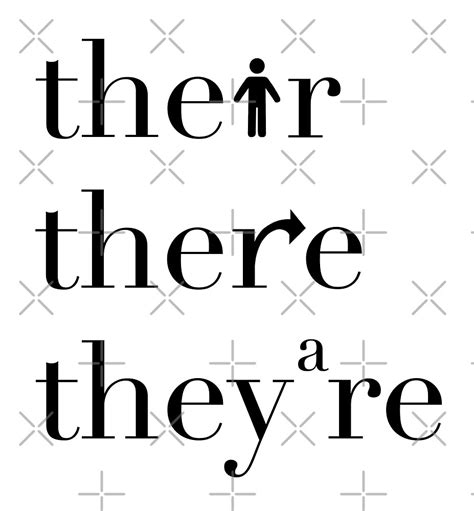 Their There Theyre Grammar Police By Olivia Ossege Redbubble